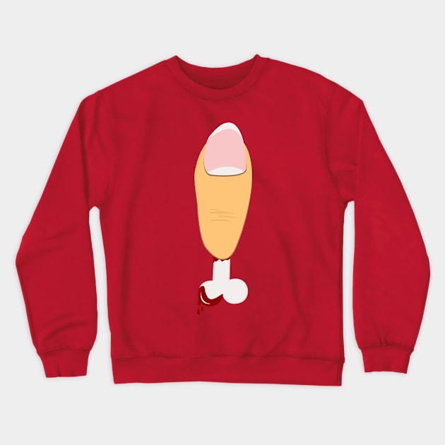 Toe Murder Crewneck Sweatshirt by melikeozmen